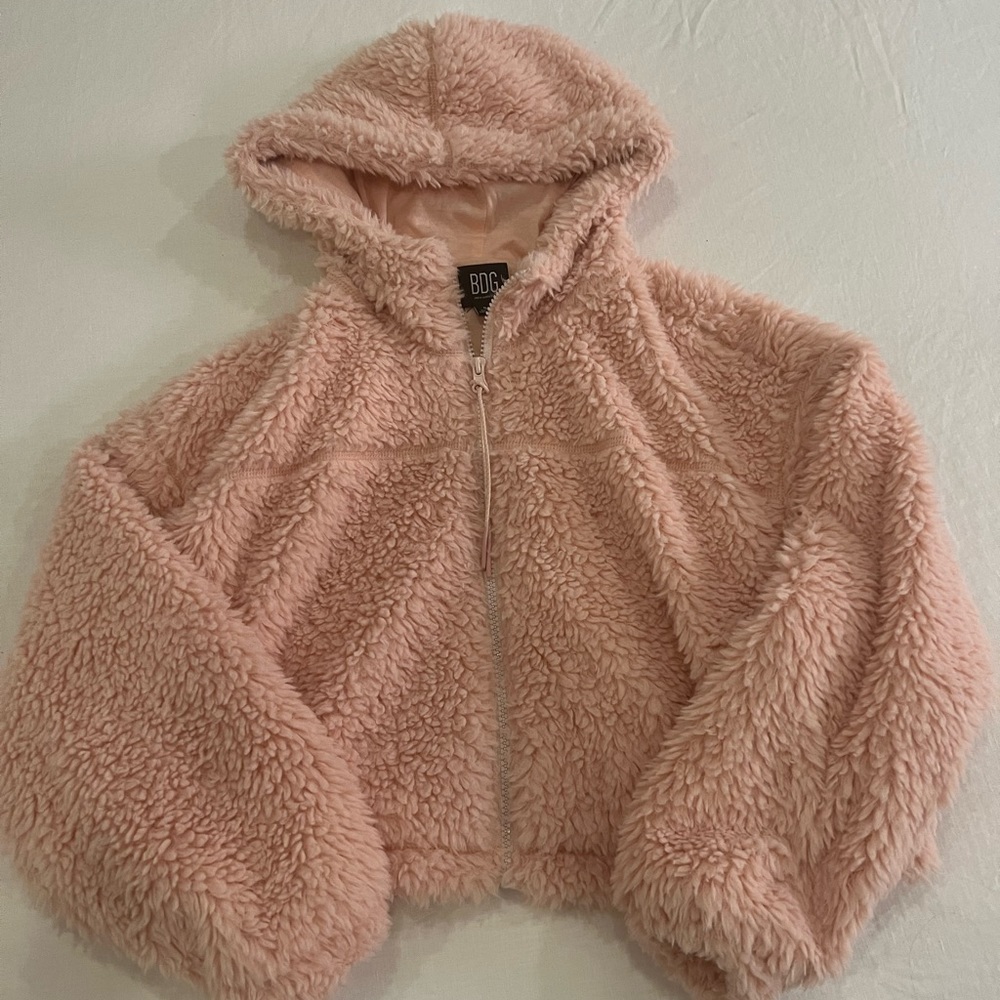 New without a tag BDG cropped fleece jacket